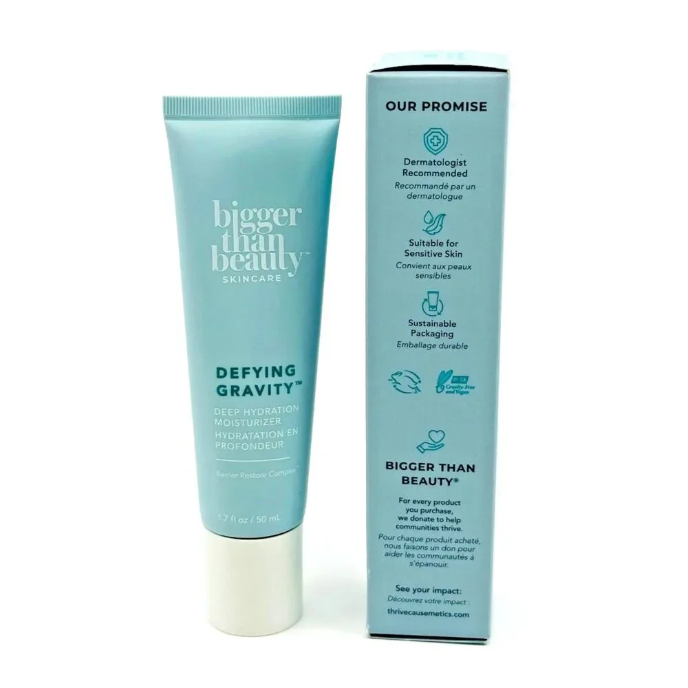 Bigger Than Beauty Defying Gravity Deep Hydration Moisturizer 1.7 fl oz *NEW